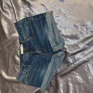 jean shorts
